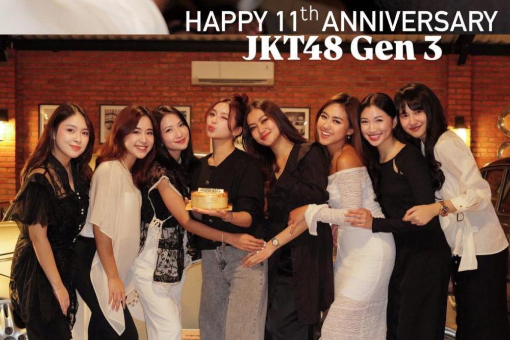 7 Potret Anniversary ke-11 JKT48 Gen 3, Reunian Sambil Bukber