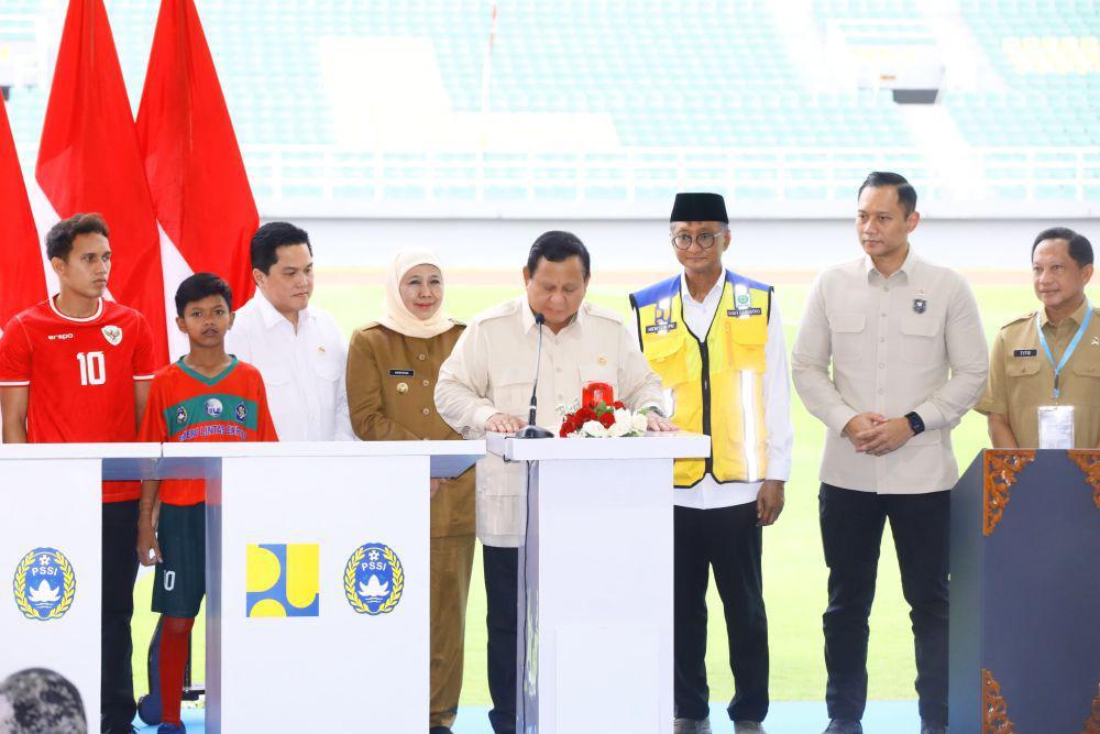5 Stadion Diresmikan, Khofifah Yakin Tingkatkan Kualitas Atlet