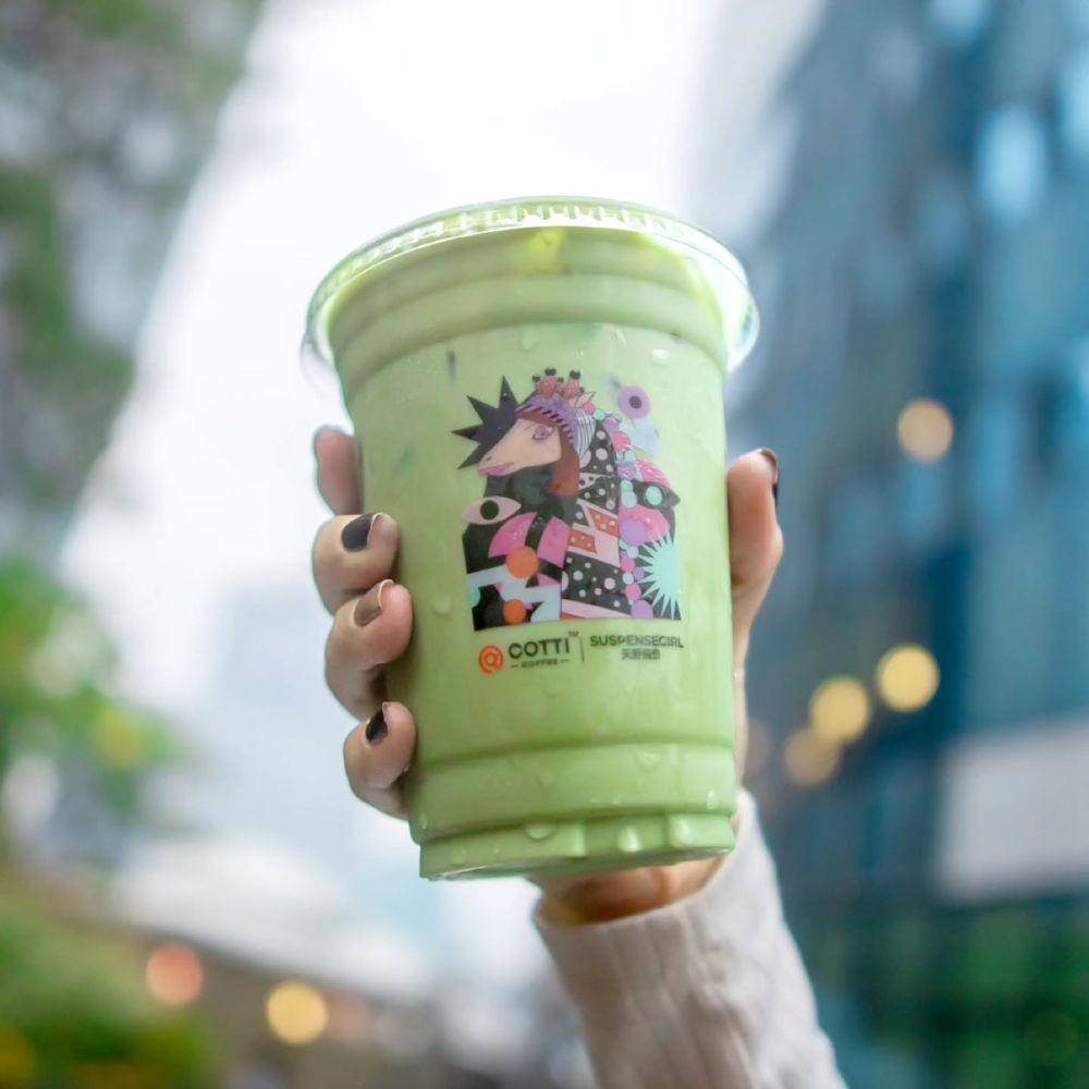 Potret menu Matcha Latte di Cotti Coffee (instagram.com/cotticoffee.id