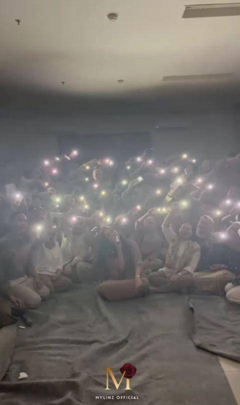 Mahalini buka puasa bareng fans (Instagram.com/mylinzofficial)