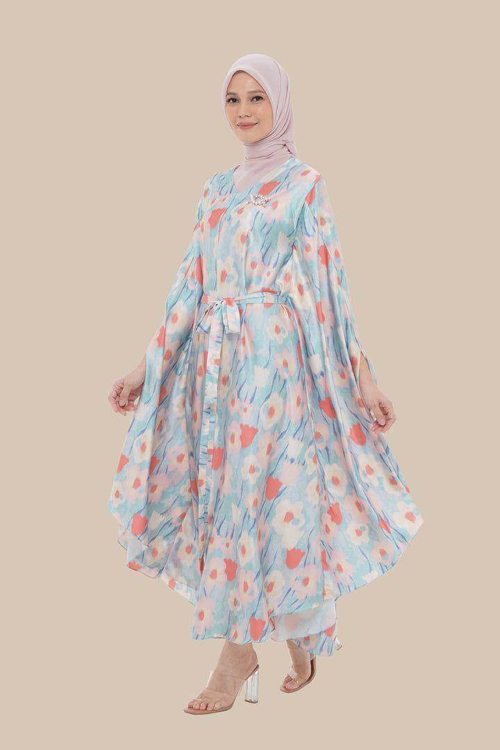 rekomendasi gamis silk untuk Lebaran 2025 (dok. Klamby)