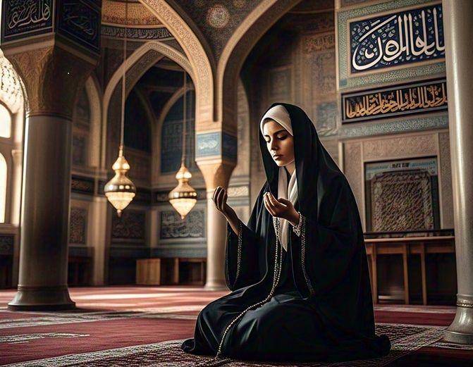 Gambar ilustrasi berdoa ini dibuat menggunakan Meta AI (IDN Times/Sunariyah)