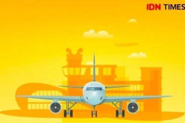 (Ilustrasi pesawat) IDN Times/Arief Rahmat