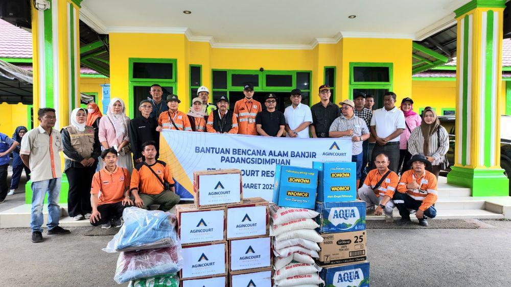 PTAR Beri Bantuan untuk Korban Banjir Bandang Sidimpuan dan Tapsel