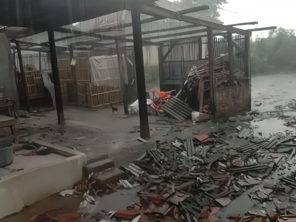 Indramayu Kembali Diterjang Puting Beliung, 119 Rumah Terdampak