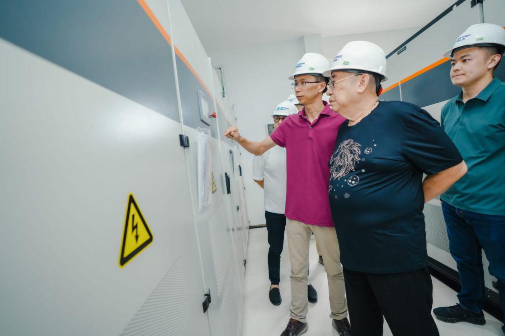 Melihat PLTS-Biomassa Pertama di Karimun Kepri, Bahan Baku dari Sampah