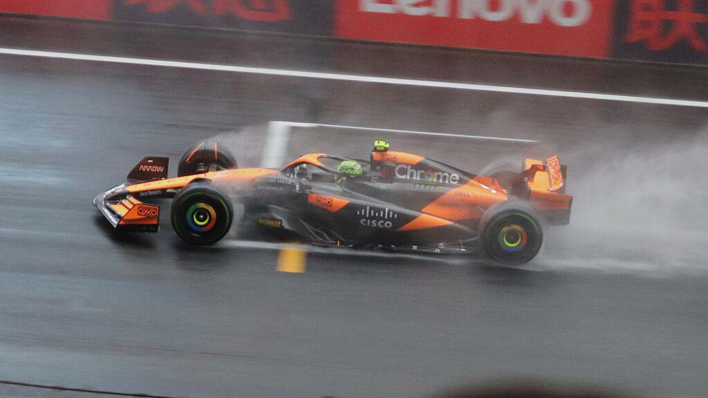 Lando Norris saat menjalani pekan balap GP China 2024. (commons.wikimedia.org/ Liauzh)