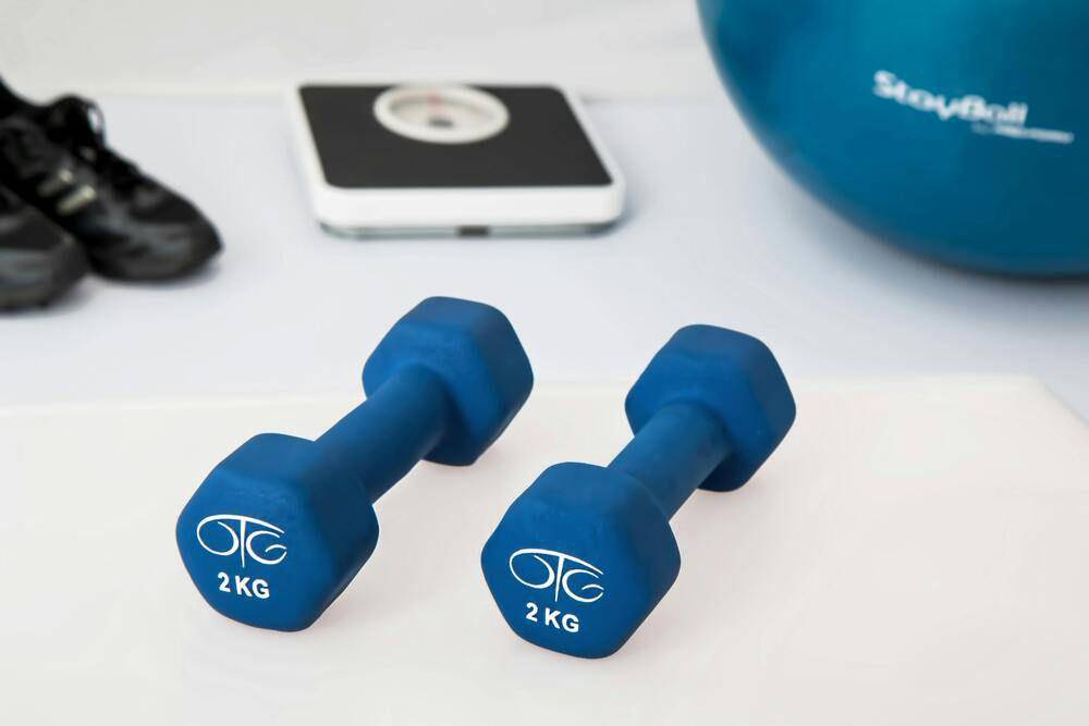 ilustrasi dumbell (pexels.com/pixabay)