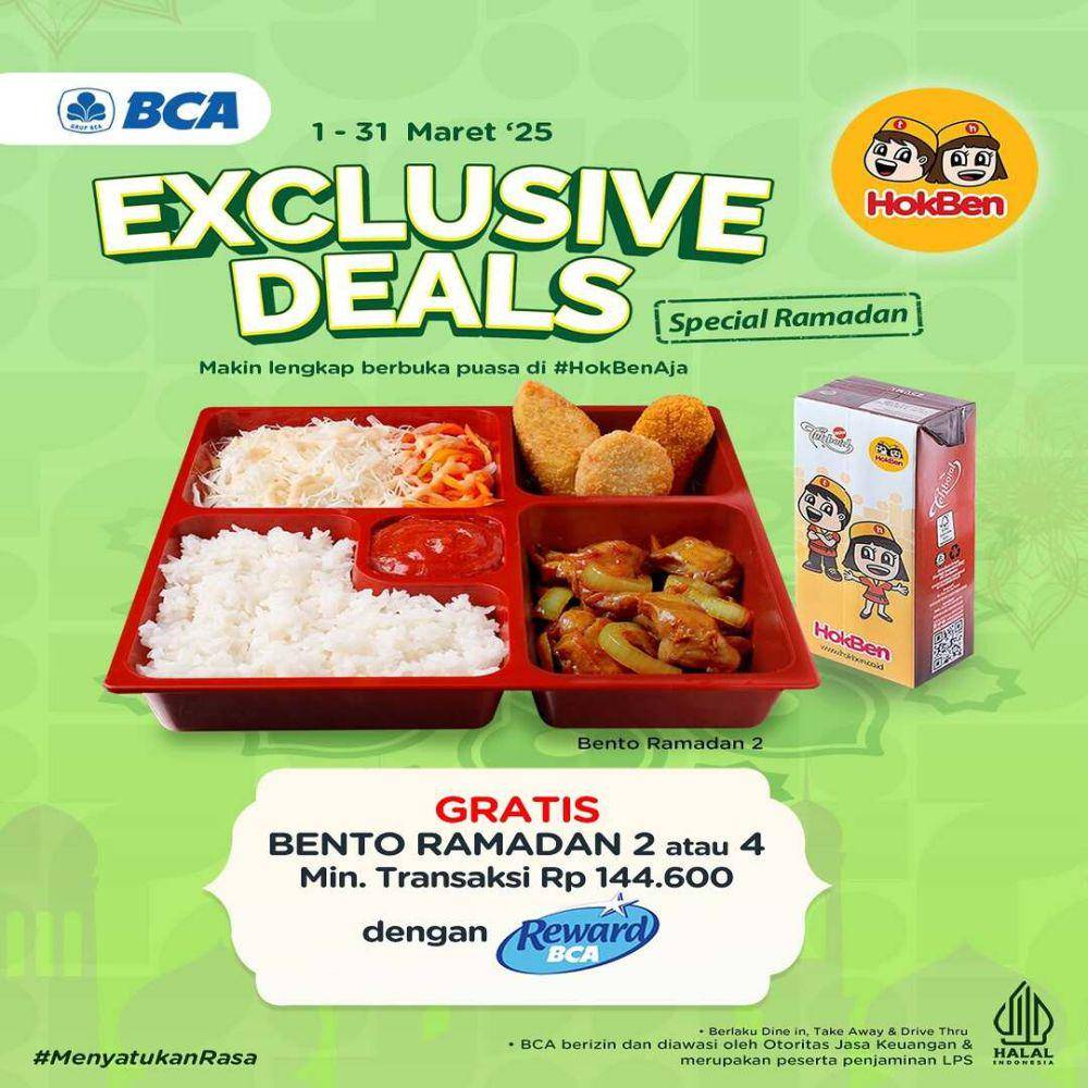 Promo HokBen Promo Bank Special Ramadan (instagram.com/hokben_id)