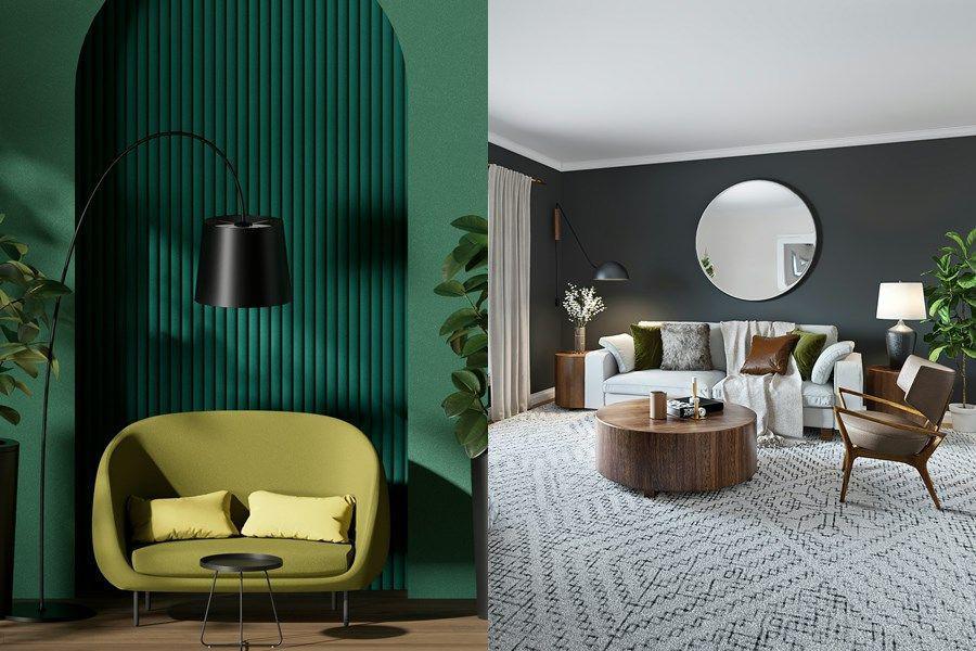 9 Rekomendasi Warna Sofa untuk Dinding Gelap, Jangan Asal Pilih!