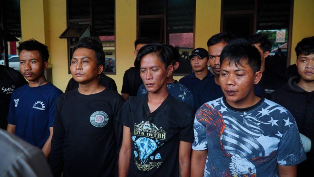 5 Otak Pelaku Pengeroyok Tukang Parkir di Cimaung Dibekuk Polisi
