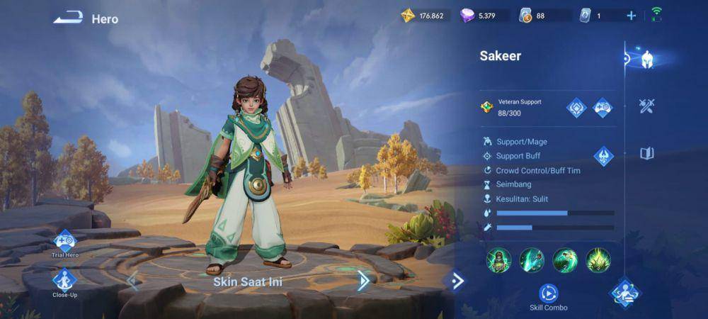 hero Sakeer di Honor of Kings (dok. TiMi Studio Group/Honor of Kings)