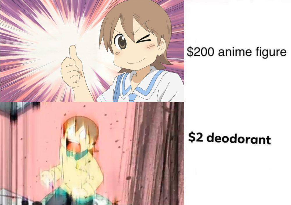 meme anime Nichijou (reddit.com/user/Holofan4life)