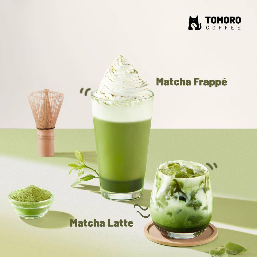 Potret menu matcha di Tomoro Coffee (instagram.com/tomorocoffee.id)