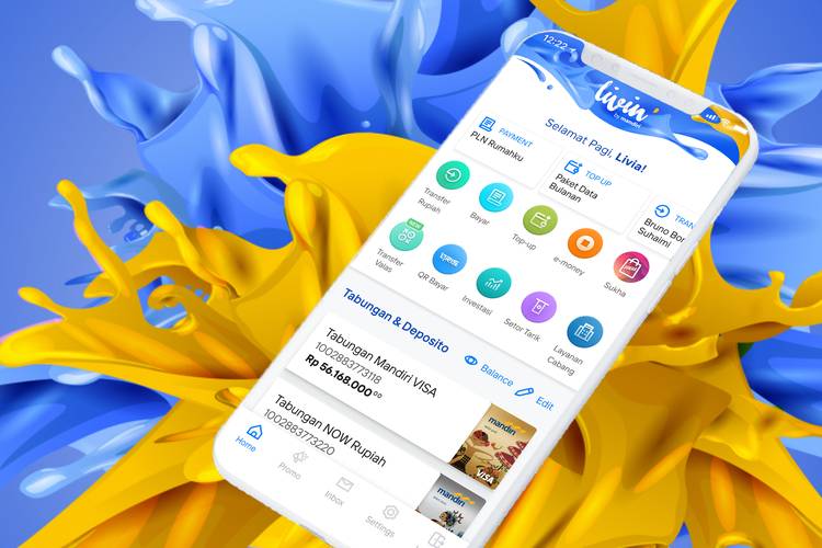 Aplikasi Livin’ by Mandiri (bankmandiri.co.id)