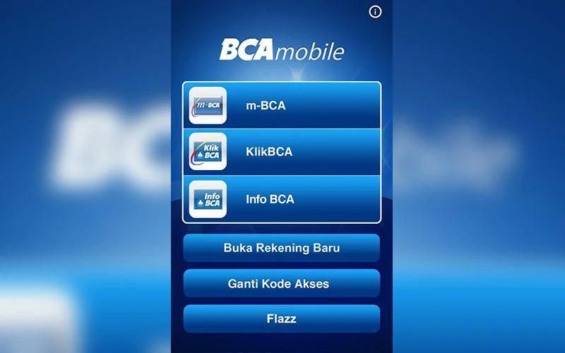 Aplikasi BCA mobile (bisnis.com/Muhammad Khadafi)