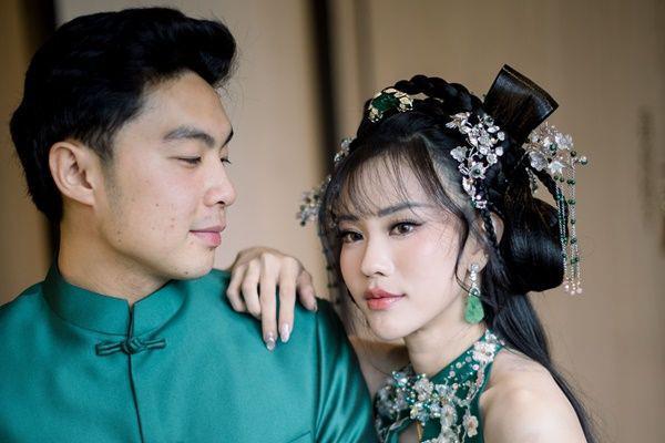 Potret Momen Sangjit Jessica Jane dan Edwin, Elegan Bak di Drama China