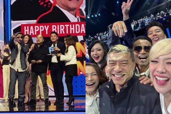 Potret Anang Hermansyah Dapat Kejutan Ultah Ke-56 di Indonesian Idol