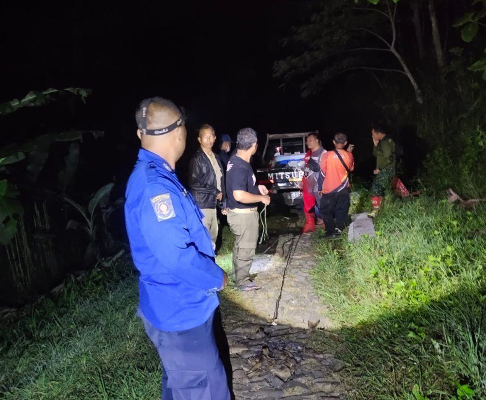 Ikuti GMaps,Warga  Tersesat di Lereng Gunung Bayangkaki Ponorogo