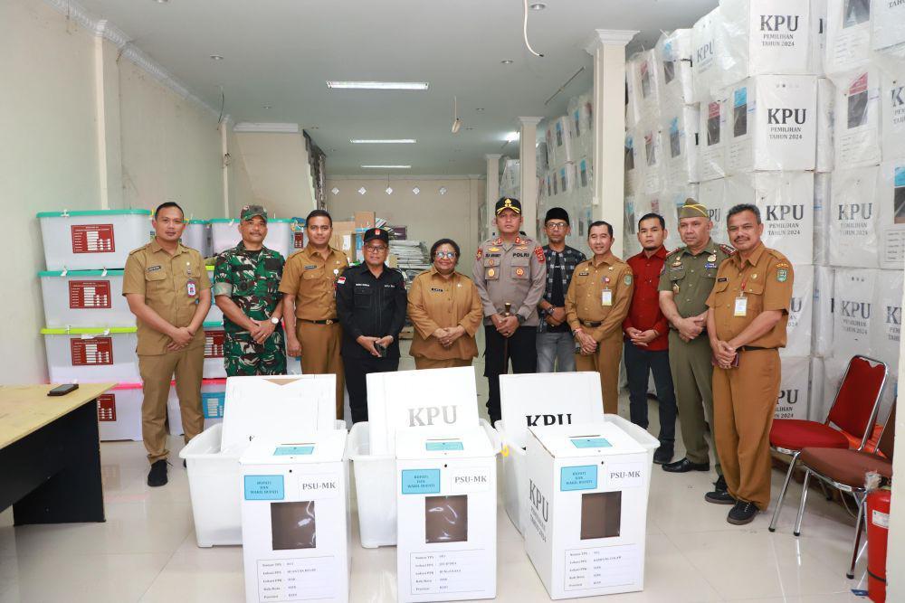 Wamendagri Tinjau Langsung Kesiapan PSU di Siak