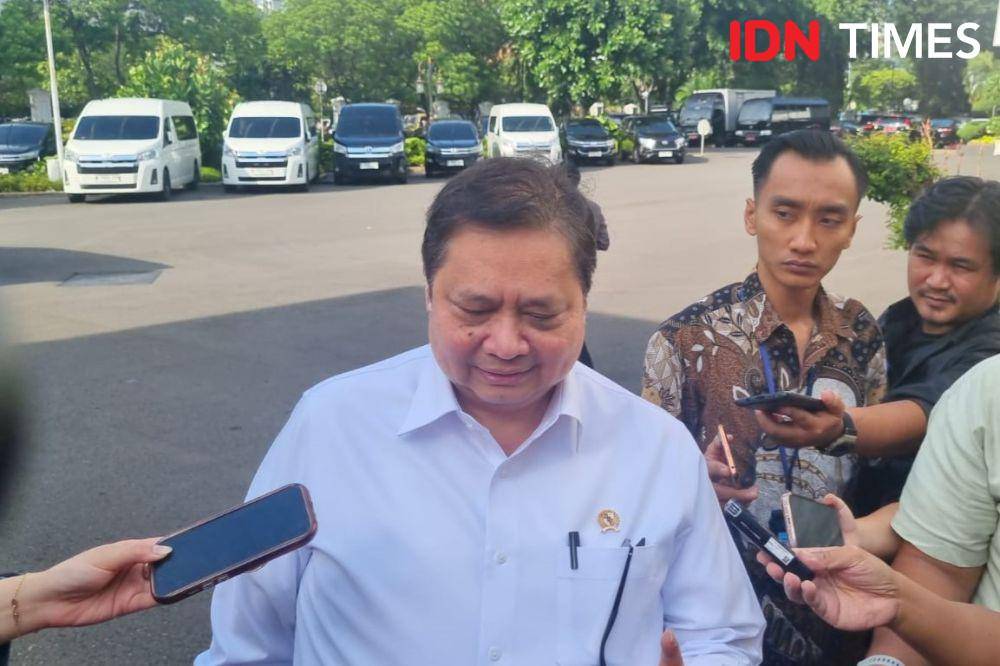 Menteri Koordinator Bidang Perekonomian, Airlangga Hartarto (IDN Times/Ilman Nafi'an)