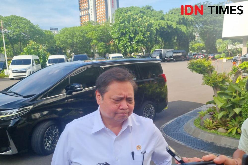 IHSG Anjlok, Airlangga Lapor Presiden Prabowo