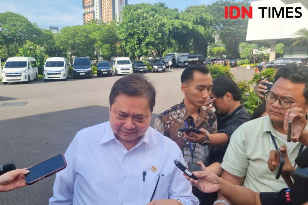 Menteri Koordinator Bidang Perekonomian, Airlangga Hartarto (IDN Times/Ilman Nafi'an)