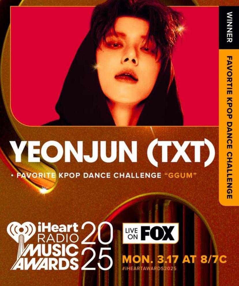 daftar lengkap pemenang iHeartRadio Music Awards 2025 (Instagram.com/iheartradio)