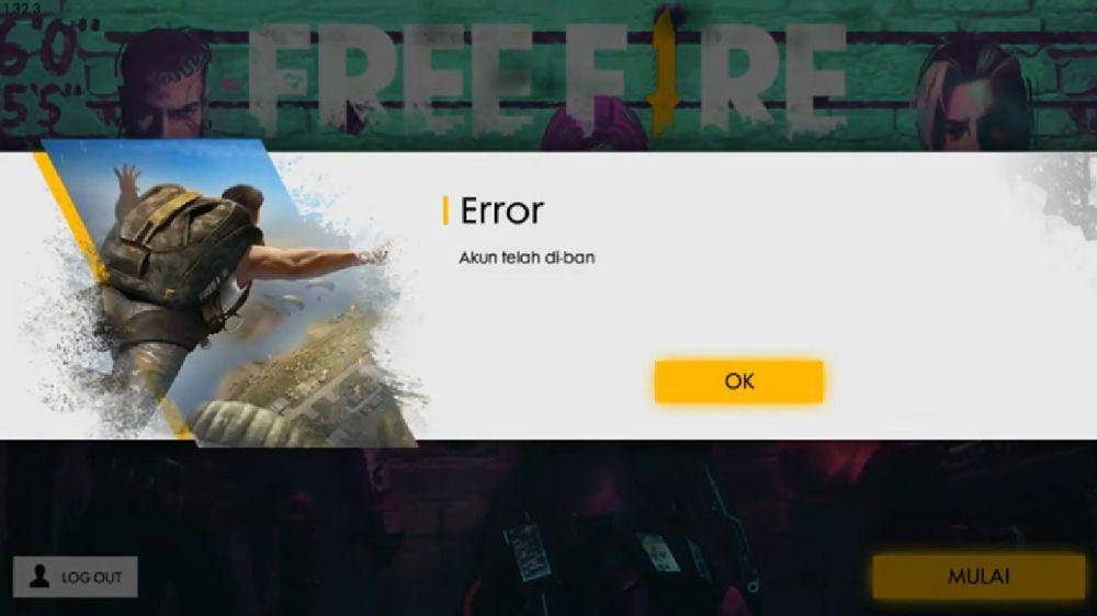 tampilan akun FF kena ban Garena (dok. Garena/Garena Free Fire)