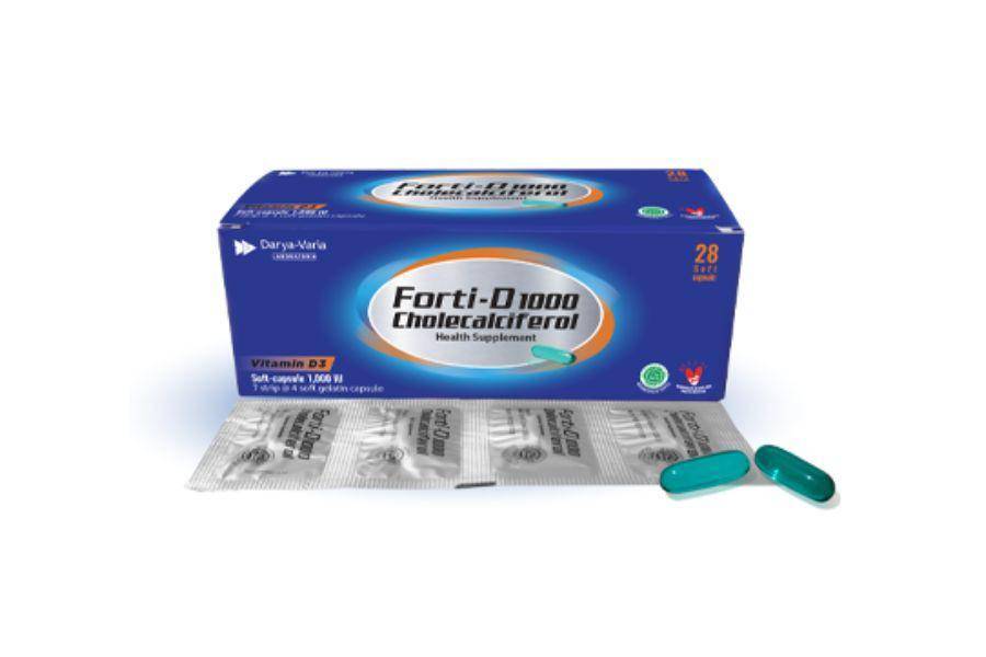 ilustrasi Forti-D Vitamin D3 (dok. Darya Varia)