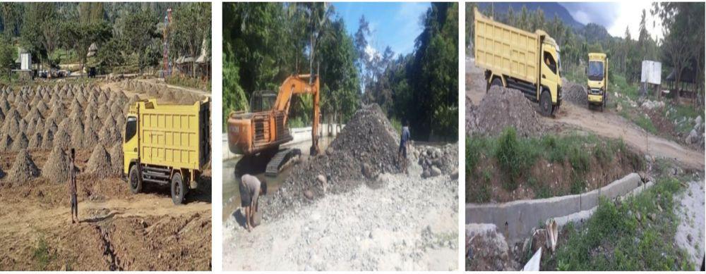 Pembangunan Sport Centre Parluatan Siregar di Padangsidimpuan (dok.Parluatan Siregar)