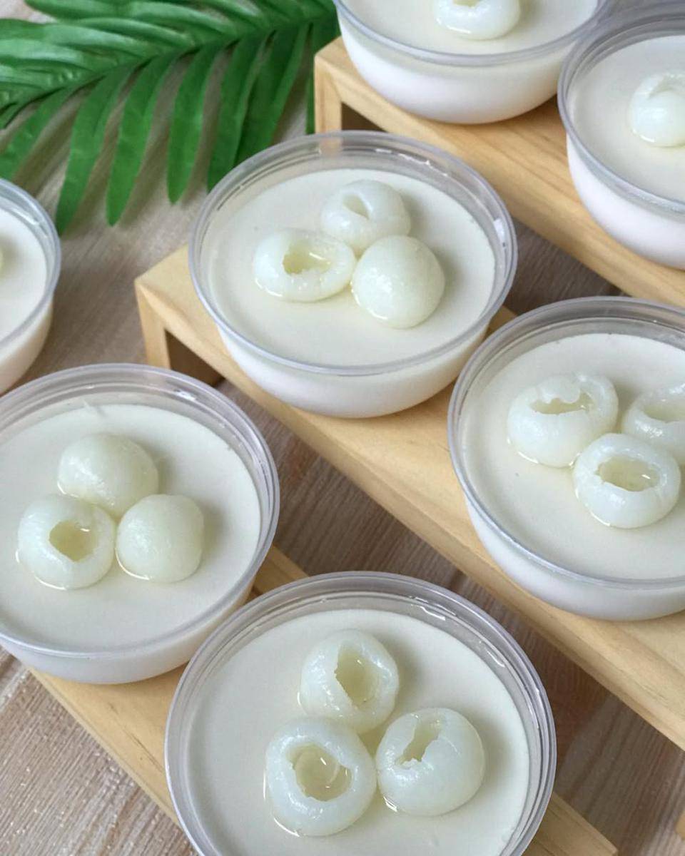 ilustrasi silky longan puding (instagram.com/lina_dharmaputra)
