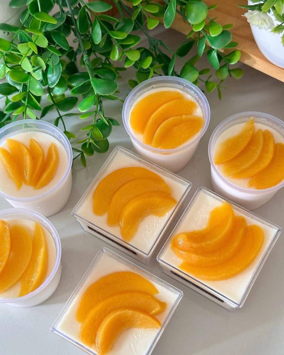 ilustrasi mango silky pudding (instagram.com/lina_dharmaputra)