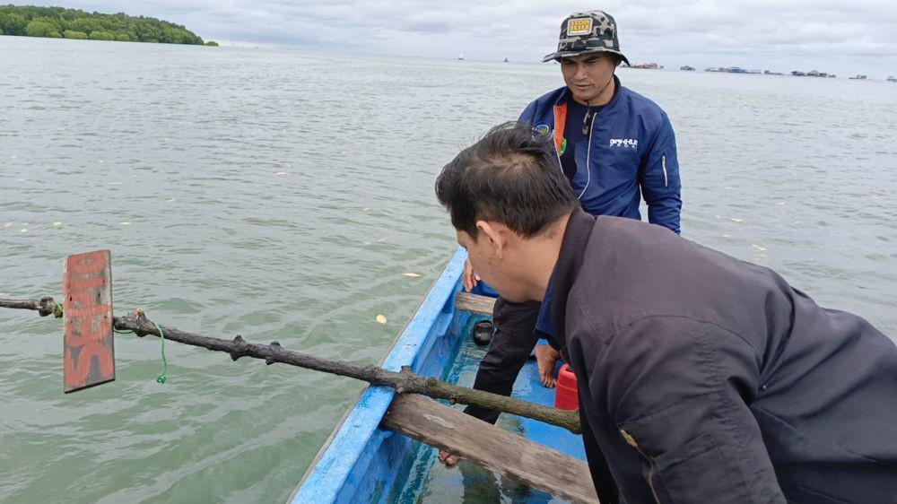 Terungkap! Ini Tujuan Warga Patok Laut di Bontang Kuala
