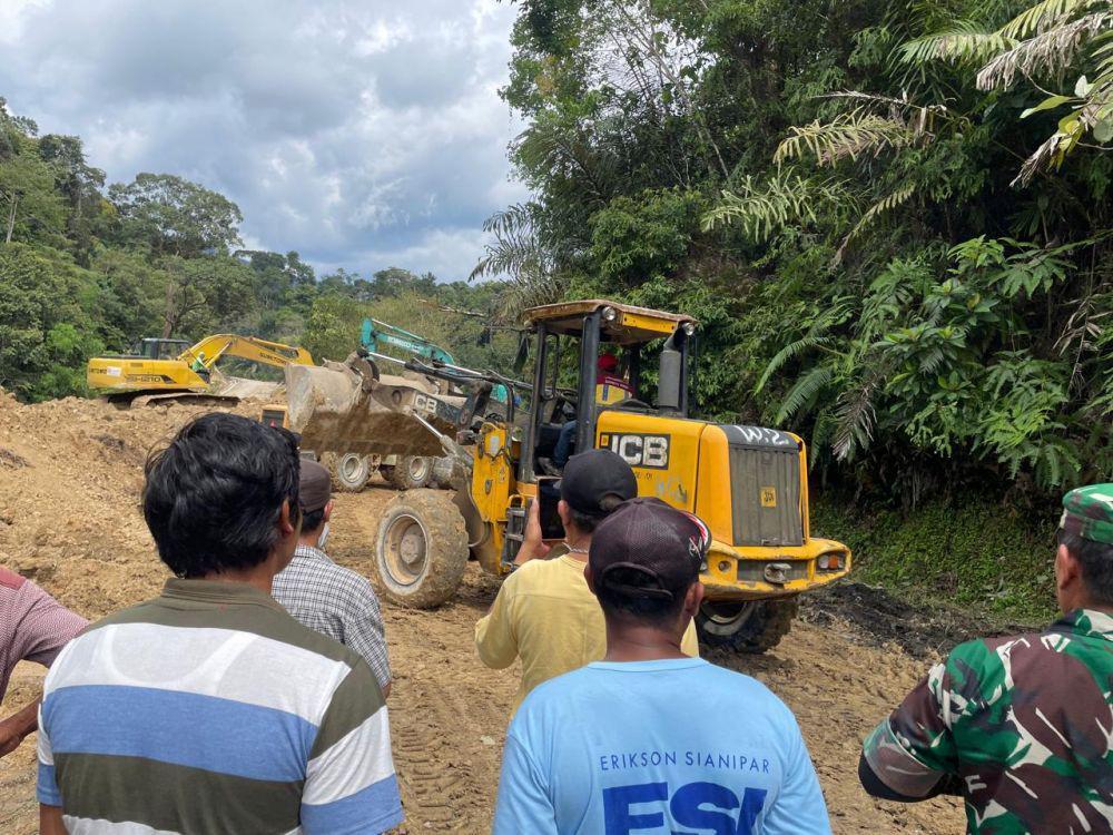 [UPDATE] Gempa Taput, Jalur Tarutung – Sipirok Kembali Bisa Dilalui