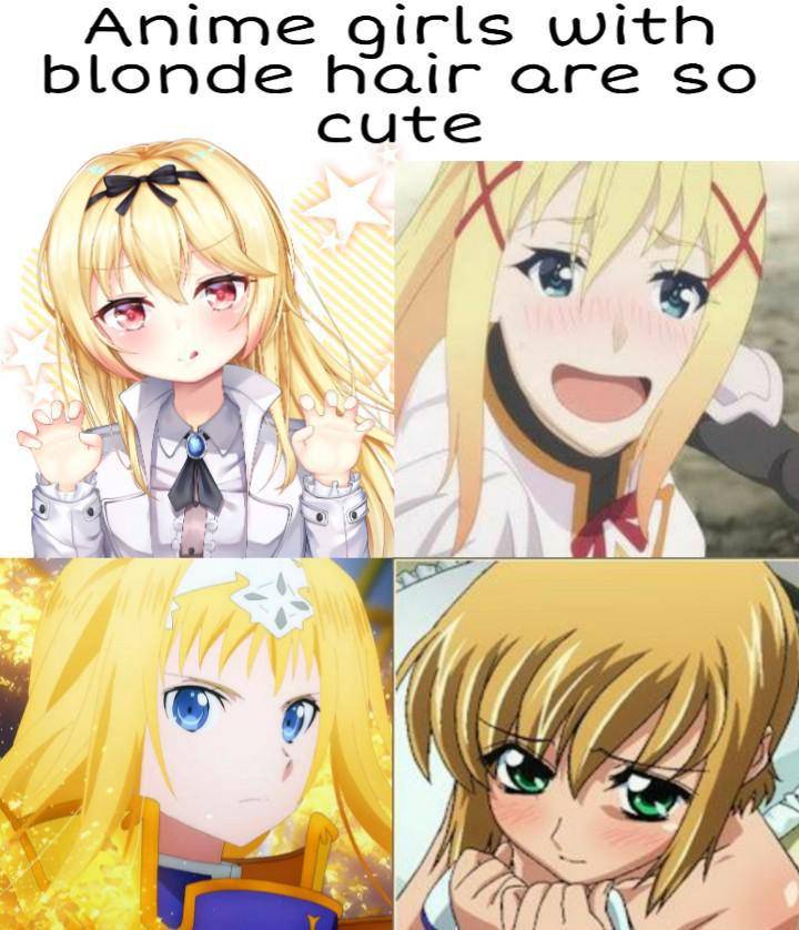 meme anime karakter rambut pirang (reddit.com/user/llennkaren55)