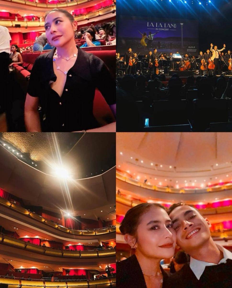 Artis nonton Lalaland in Concert (instagram.com/prillylatuconsina96)