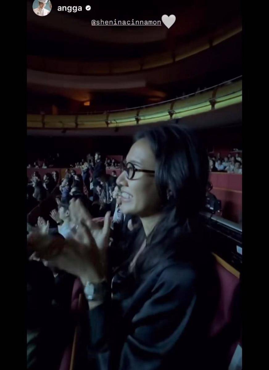 Artis nonton Lalaland in Concert (instagram.com/angga)