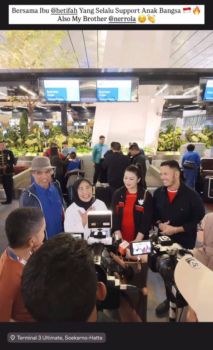 Fitri Carlina dukung Timnas Indonesia lawan Australia (instagram.com/fitricarlina)