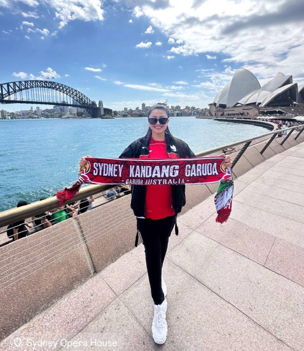 Fitri Carlina dukung Timnas Indonesia lawan Australia (instagram.com/fitricarlina)