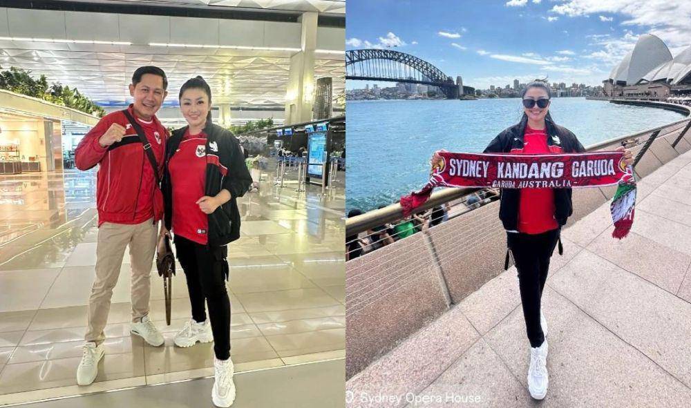 Fitri Carlina dukung Timnas Indonesia lawan Australia (instagram.com/fitricarlina)