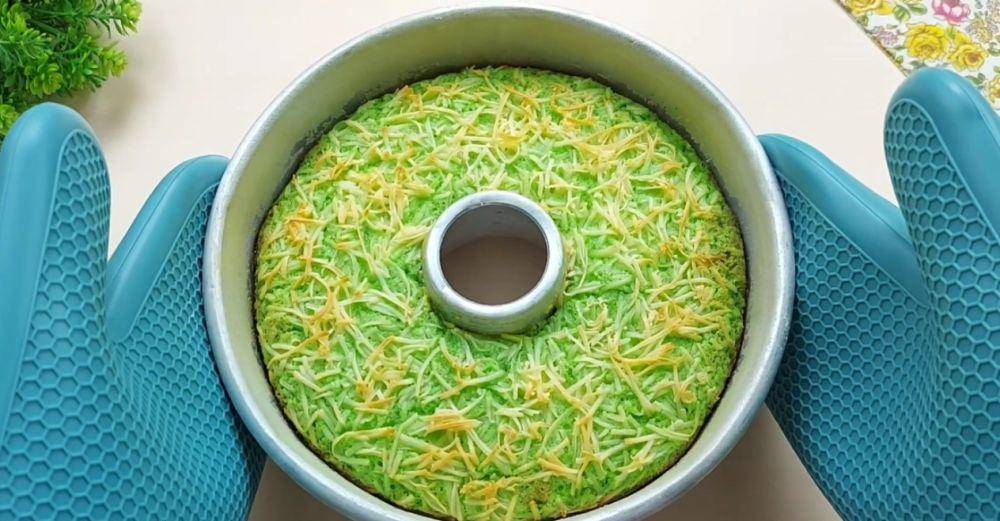 ilustrasi bolu pisang pandan keju yang sudah dipanggang (YouTube.com/Resep Abi)