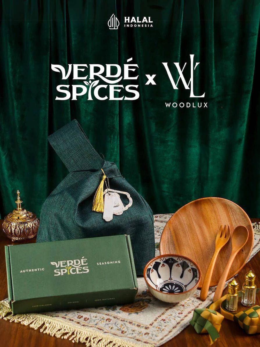 Ilustrasi hampers Lebaran (Shopee/Verde Spices)