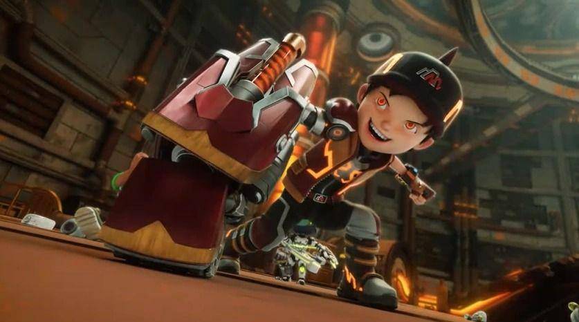 8 Kekuatan BoBoiBoy Gentar, Fusion Pakai Robot!