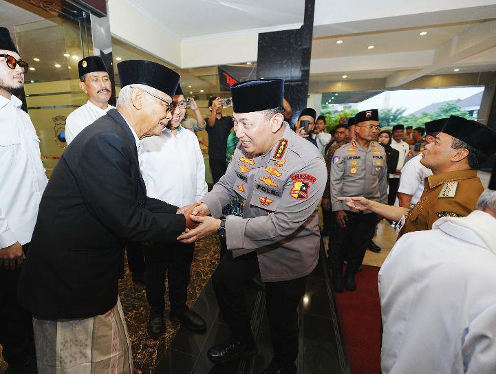 Kapolri Safari Ramadan ke Jateng, Silaturahmi dengan Tokoh Ulama