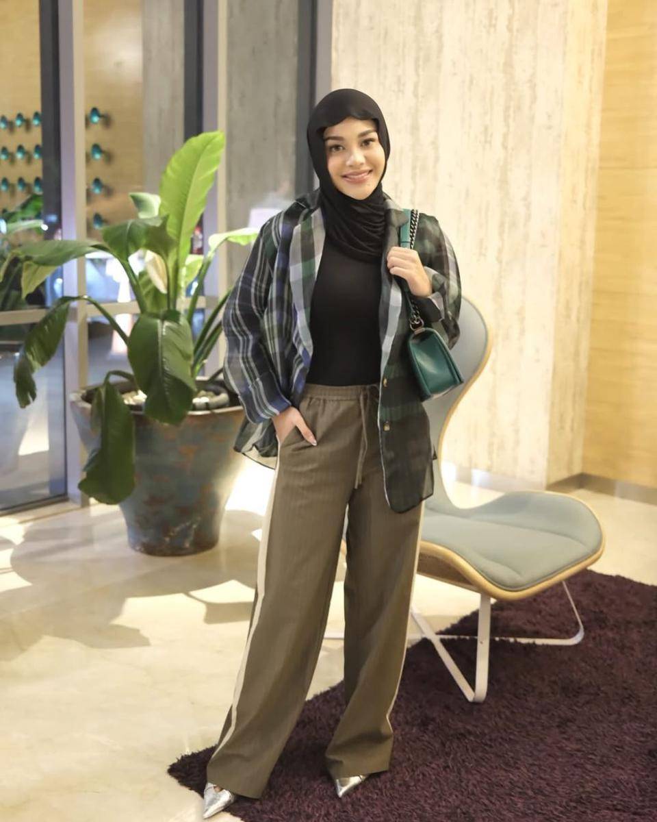 gaya OOTD bukber ala Aurel Hermansyah (instagram.com/aurelie.hermansyah)