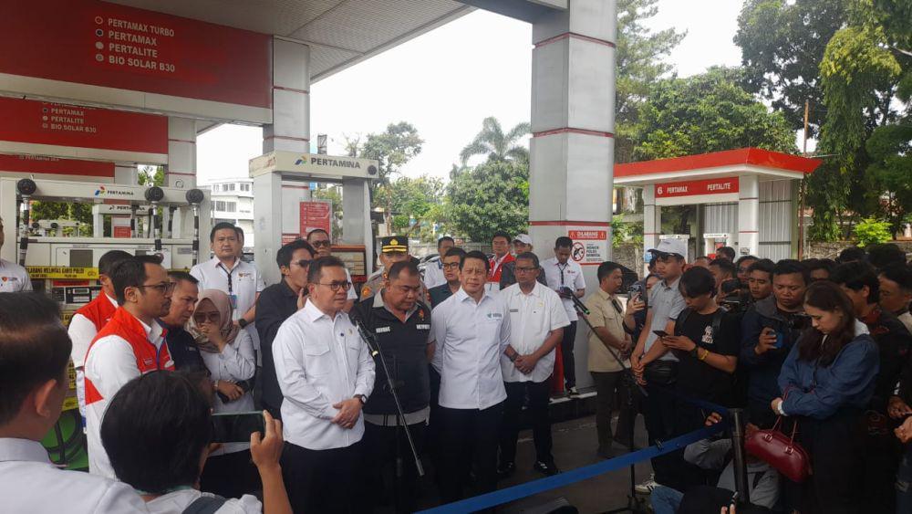 Mendag Segel SPBU yang Kurangi Takaran BBM di Bogor