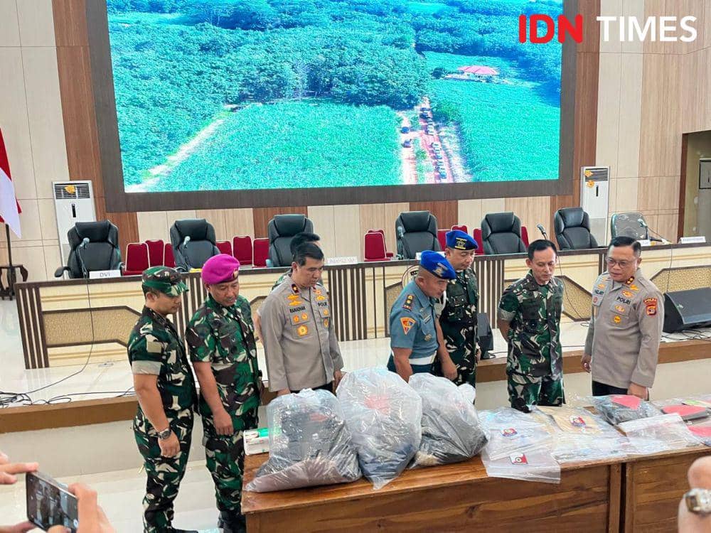 Prajurit TNI Tembak 3 Polisi Way Kanan Diamankan di Denpom Lampung