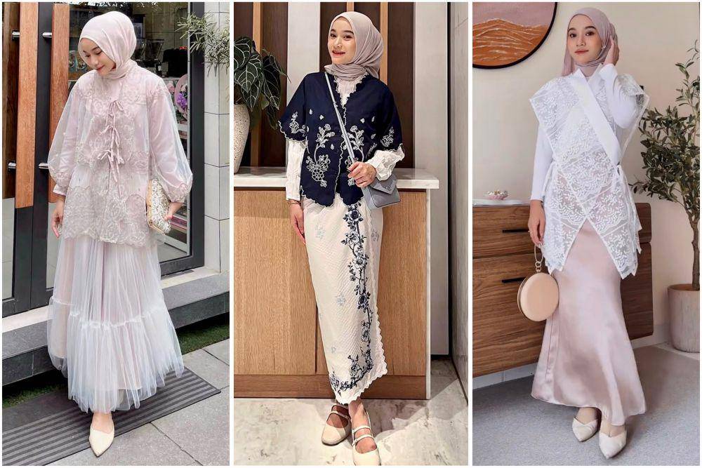 potret ide outfit hijab buat remaja ala Melvin Maylani