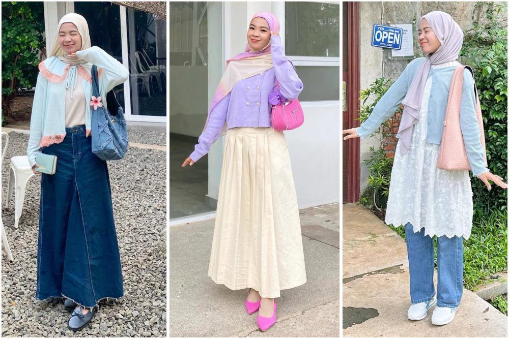 7 Ide OOTD Liburan buat Cewek Kue ala Giga Putri, So Colorful!